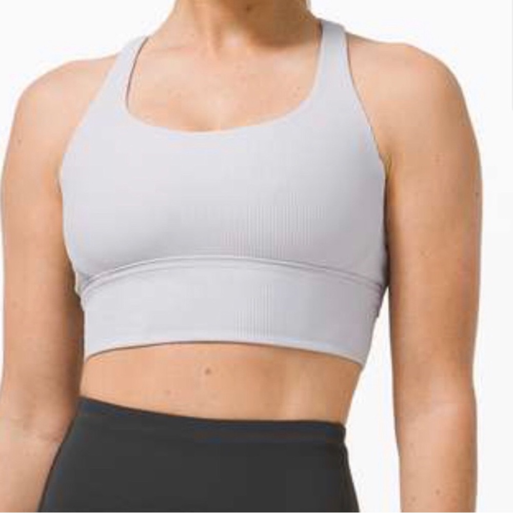 Lululemon Women's Ribbed Sports Bra - Gray Size 4